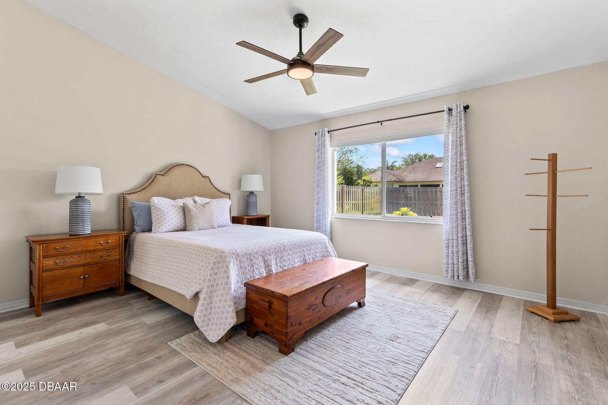 35 China Moon Drive Ormond Beach, FL 32174 - Photo 24 of 40 a bedroom with a bed and window