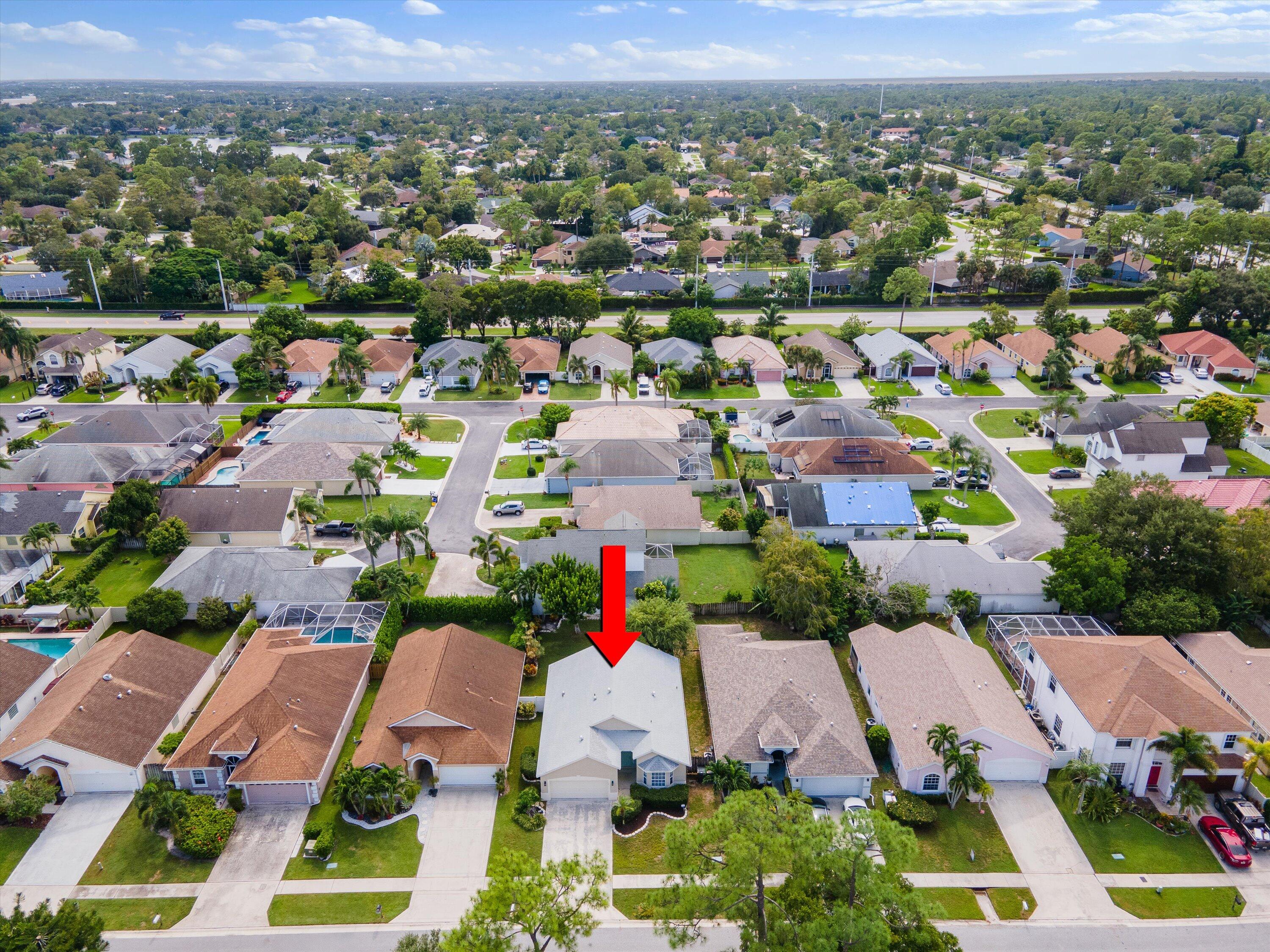1069 Aviary Road Wellington, FL 33414 - Photo 28 of 28 Frontal Overhead View