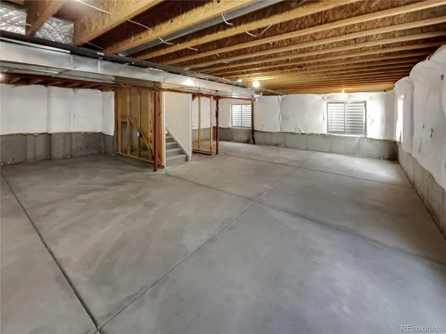 a view of empty room