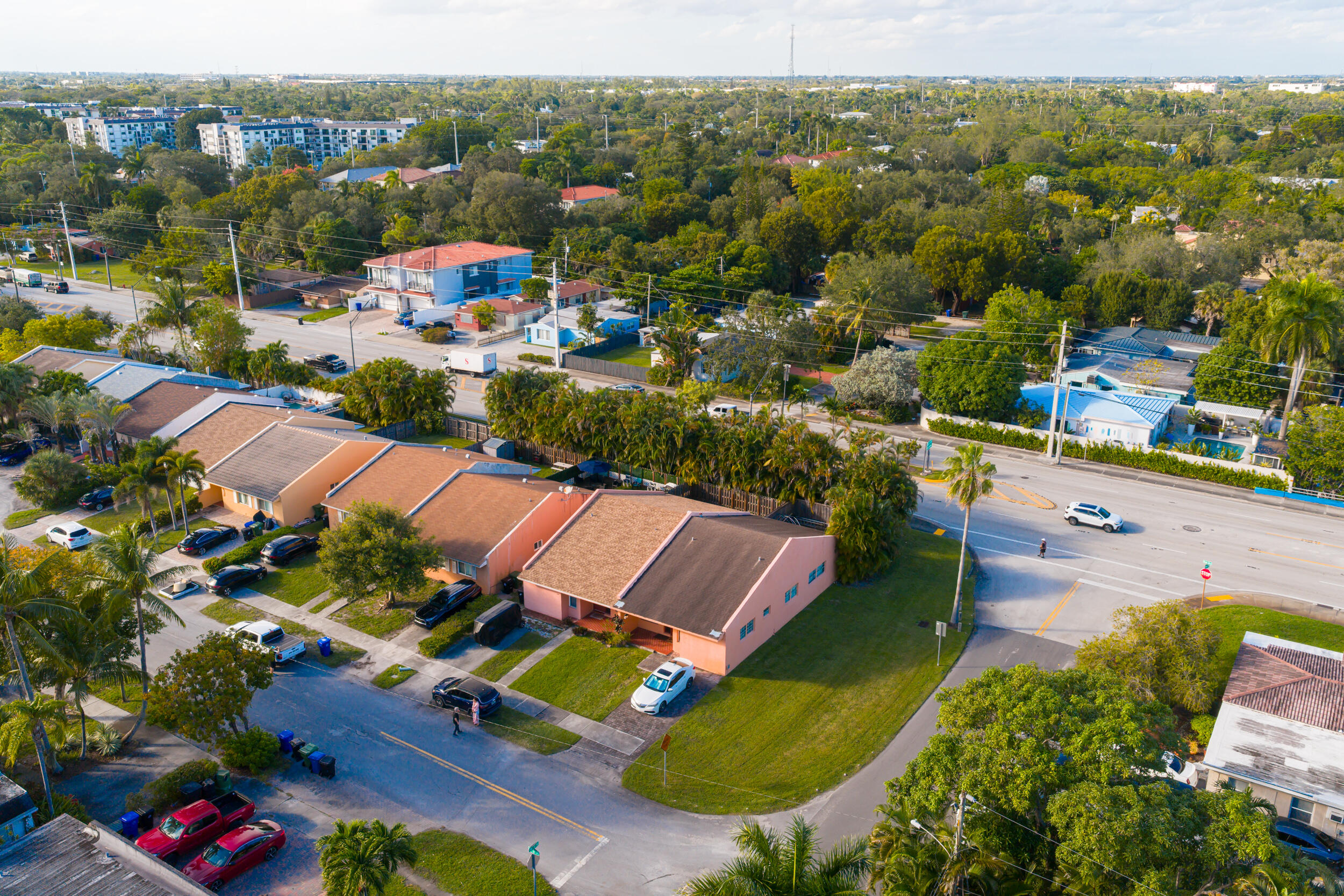 801 Southwest 12th Place Fort Lauderdale, FL 33315 - Photo 17 of 26 an aerial view of a house with a swimming pool yard and outdoor seating