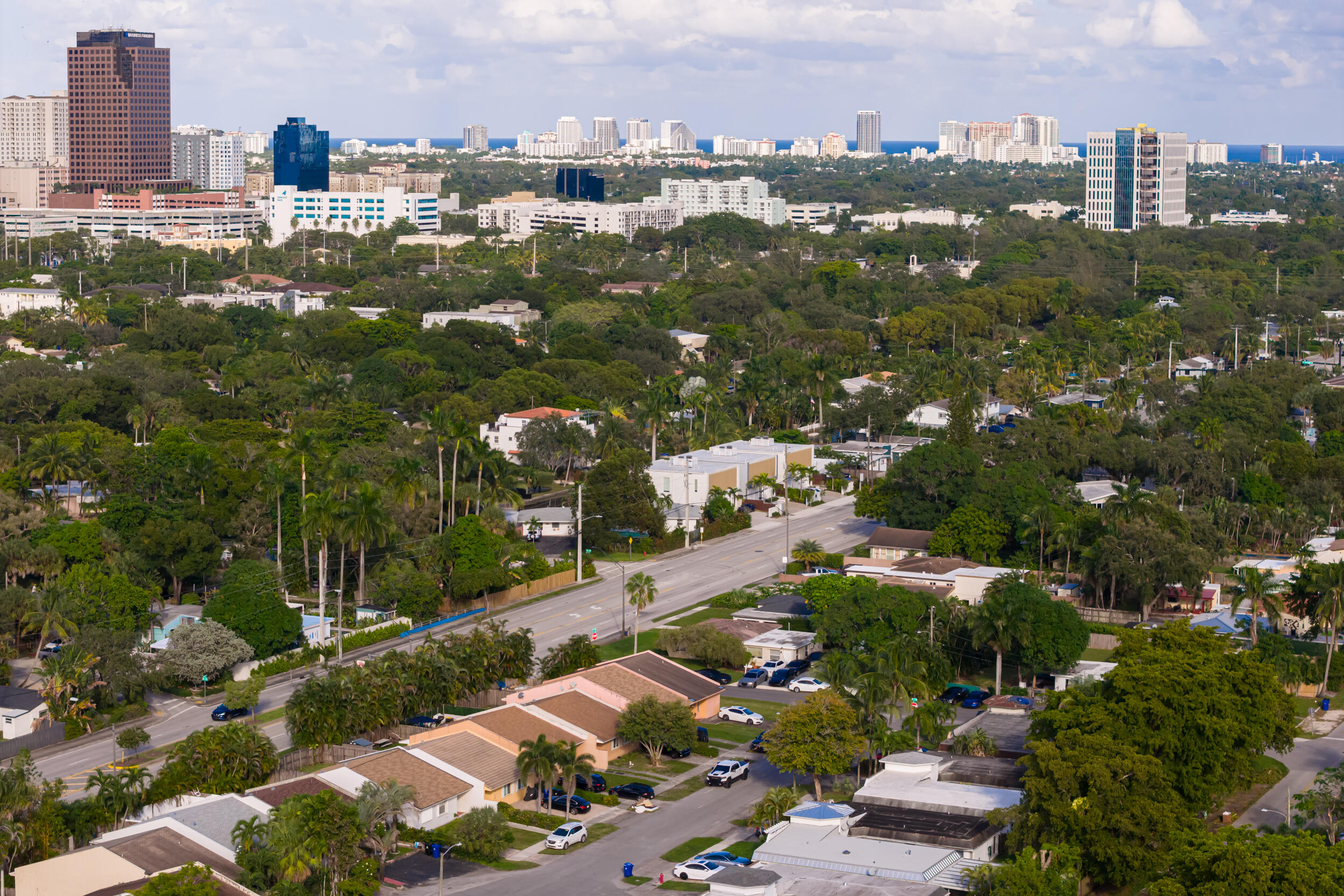801 Southwest 12th Place Fort Lauderdale, FL 33315 - Photo 24 of 26 an aerial view of multiple house