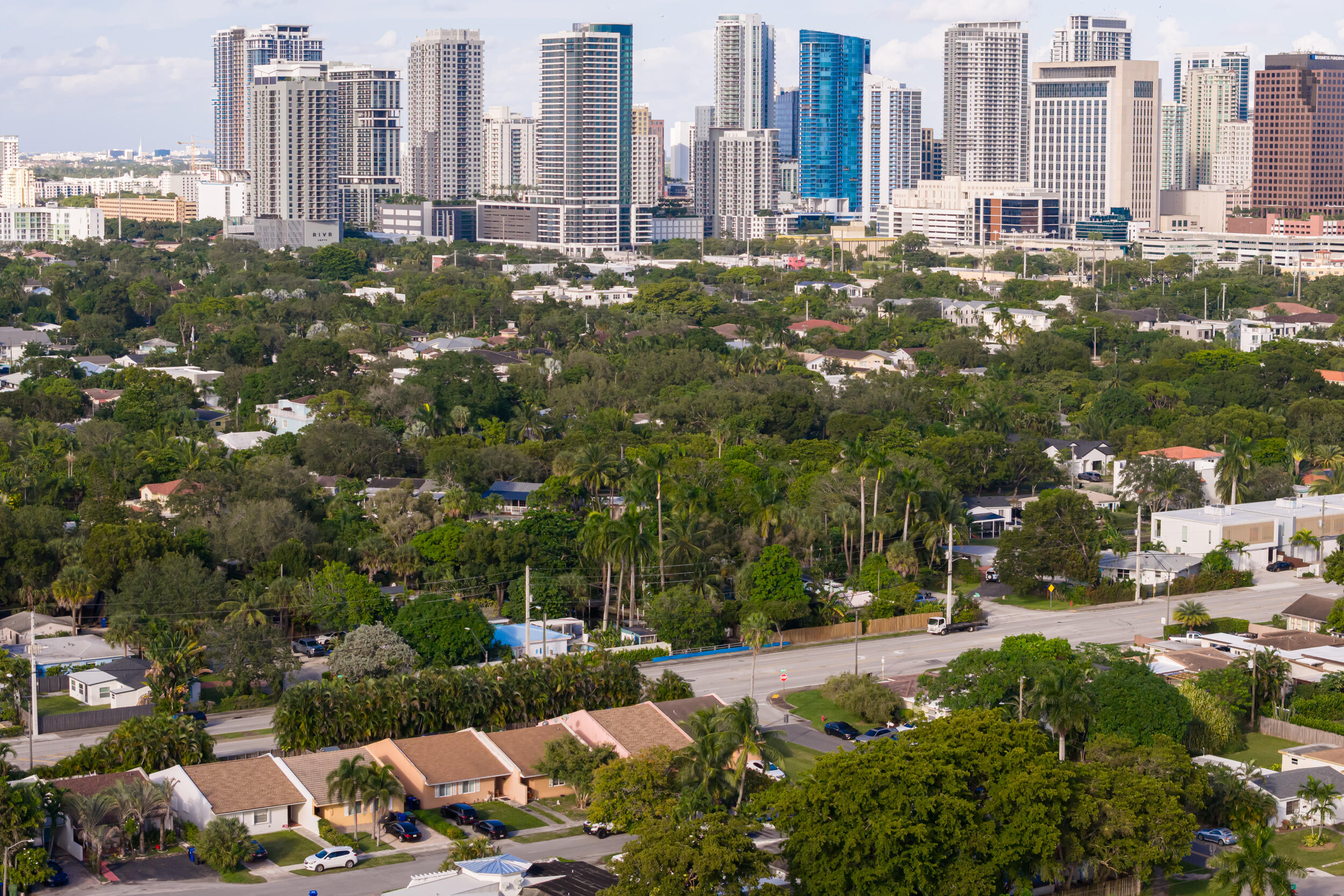 801 Southwest 12th Place Fort Lauderdale, FL 33315 - Photo 25 of 26 a view of a city with tall buildings