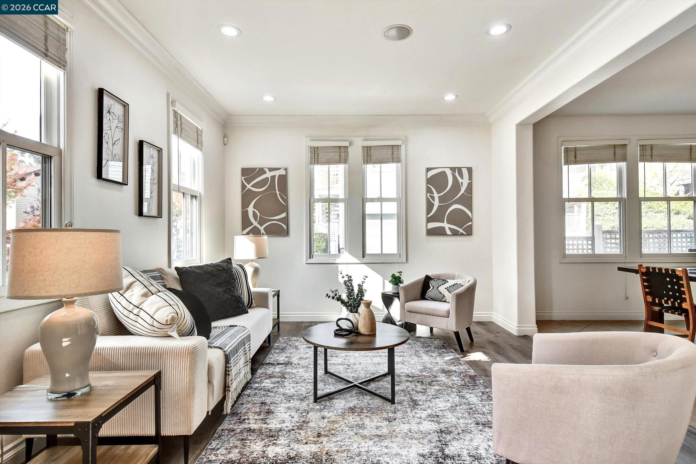 1018 Promenade Street Hercules, CA 94547 - Photo 12 of 60 a living room with furniture and a large window