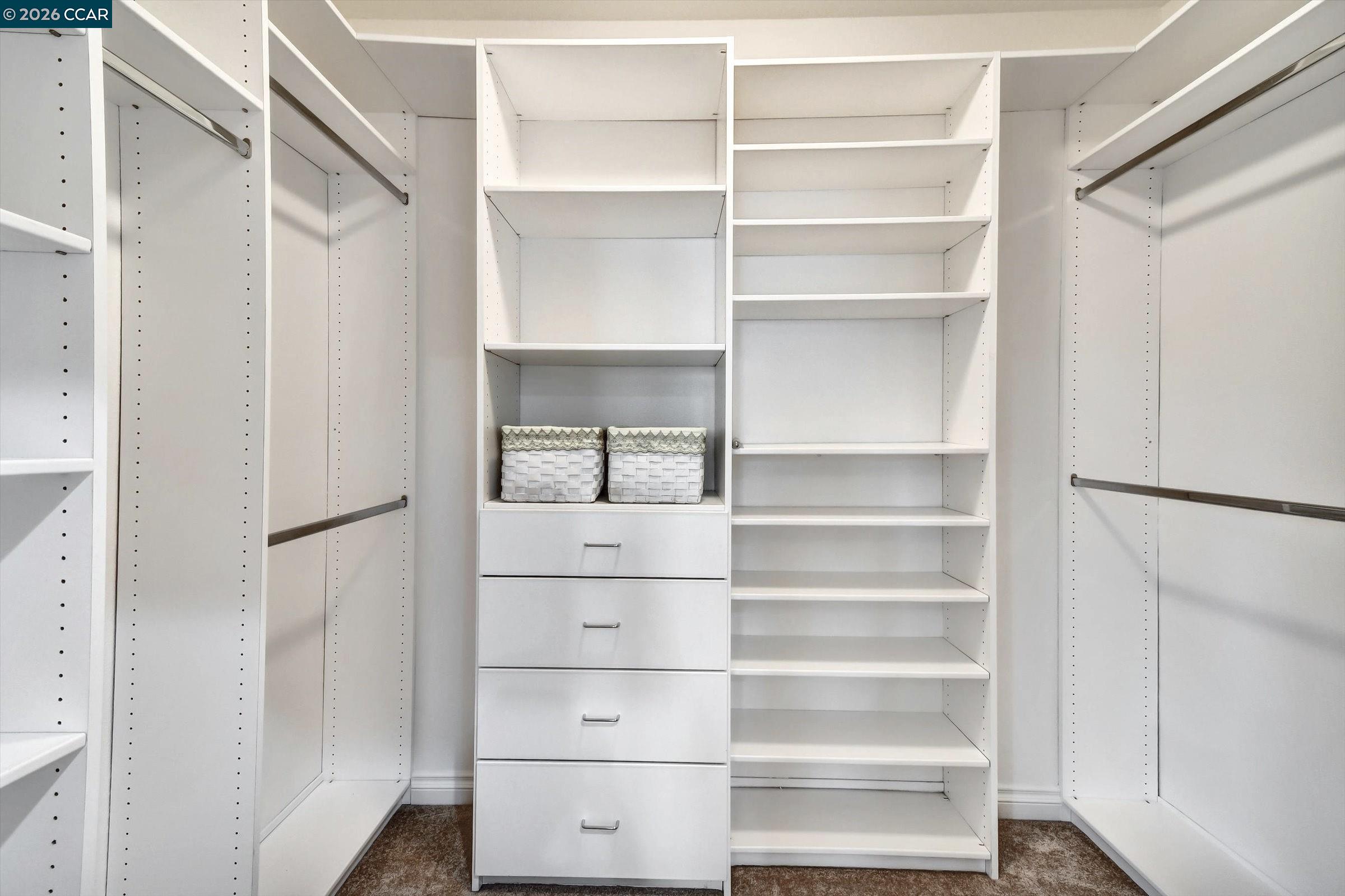 1018 Promenade Street Hercules, CA 94547 - Photo 43 of 60 a view of walk in closet with empty racks