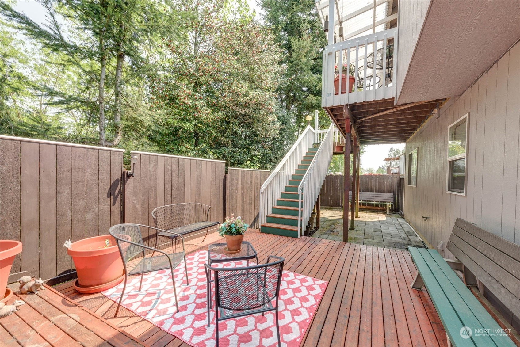 225 99th Place Southwest Everett, WA 98204 - Photo 24 of 30 a backyard of a house with table and chairs