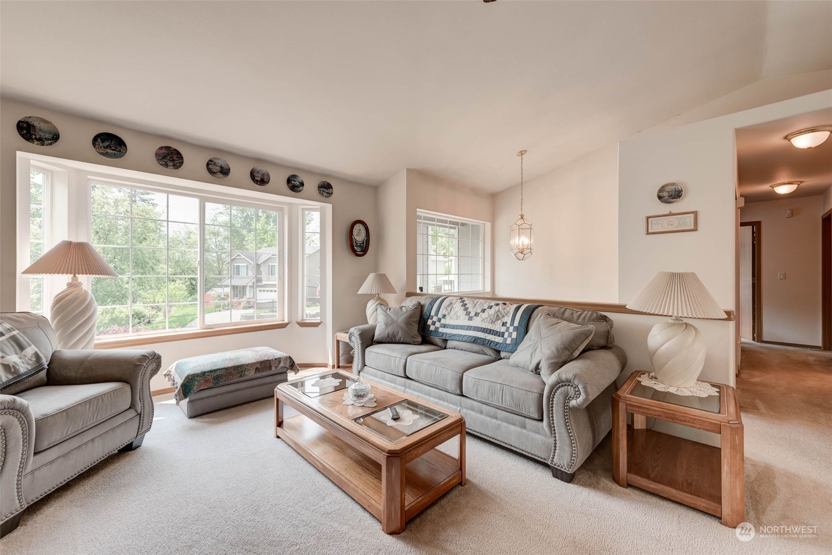 225 99th Place Southwest Everett, WA 98204 - Photo 4 of 30 a living room with furniture and a large window