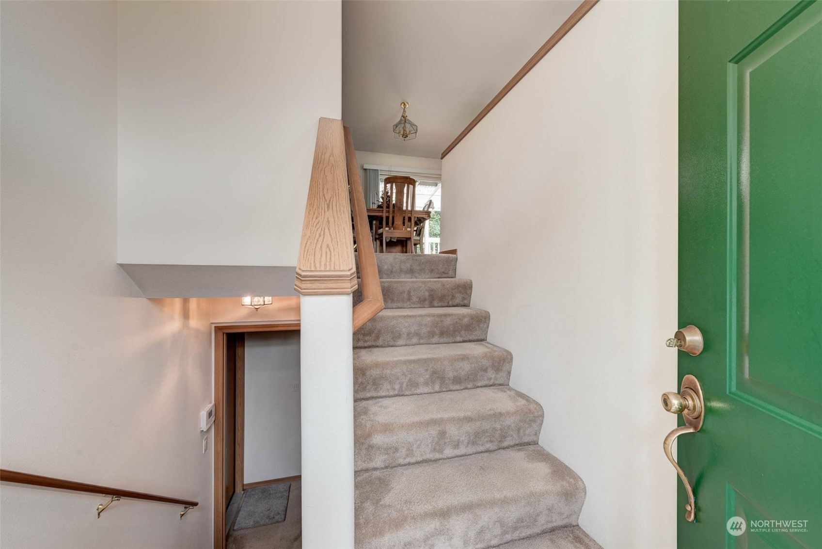 225 99th Place Southwest Everett, WA 98204 - Photo 10 of 30 a view of entryway and hall with wooden floor