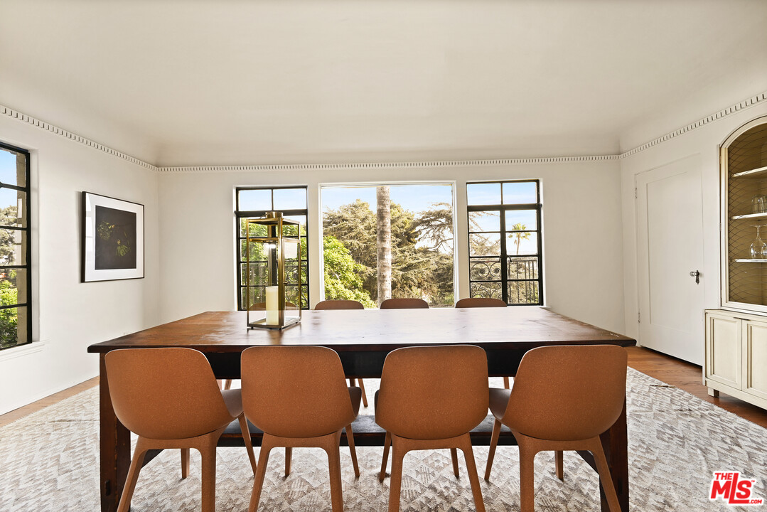 3551 Lowry Road Los Angeles, CA 90027 - Photo 11 of 50 a view of a dining room with furniture and window