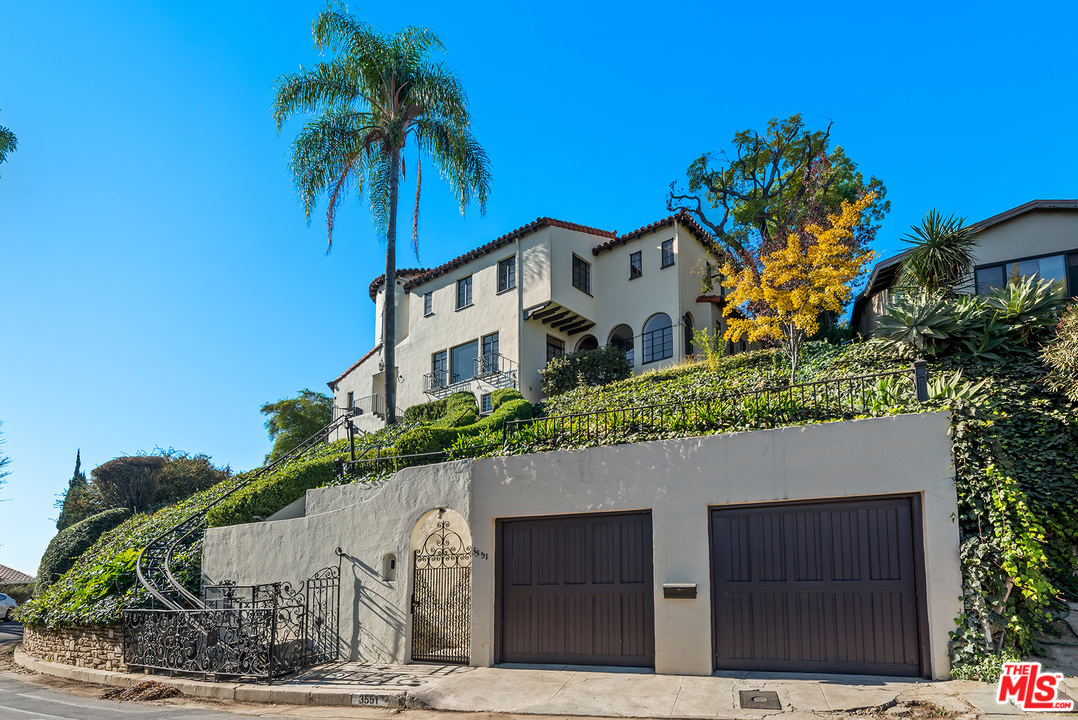 3551 Lowry Road Los Angeles, CA 90027 - Photo 3 of 50 a front view of house with a garden