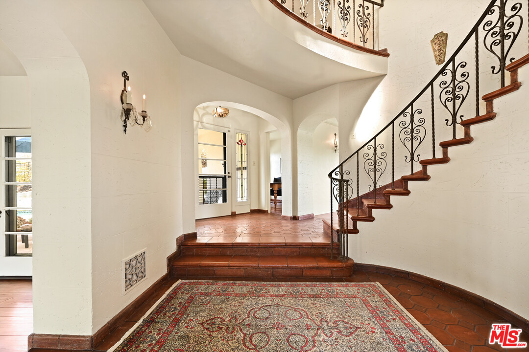 3551 Lowry Road Los Angeles, CA 90027 - Photo 4 of 50 a view of entryway and hall with wooden floor