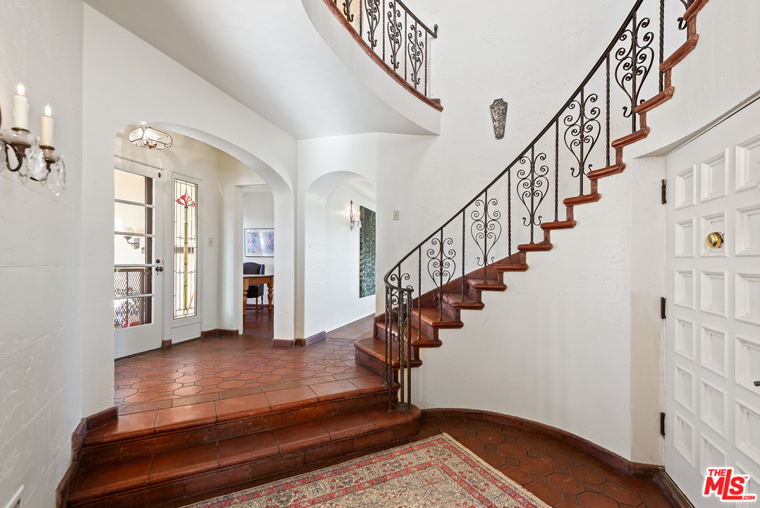 3551 Lowry Road Los Angeles, CA 90027 - Photo 38 of 50 a view of entryway and hall with wooden floor
