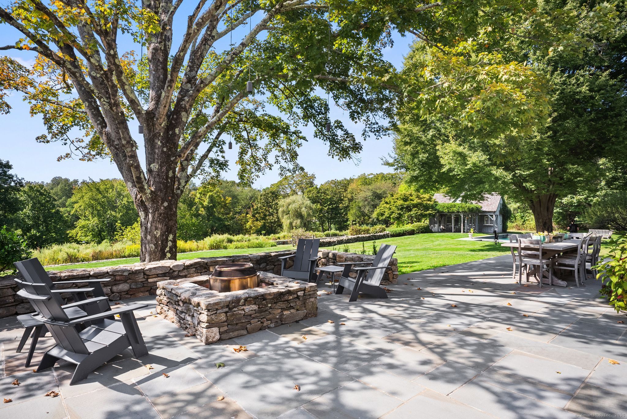 2281 Redding Road Fairfield, CT 06824 - Photo 31 of 40 a view of outdoor space with seating