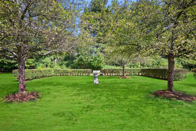 a view of a golf course