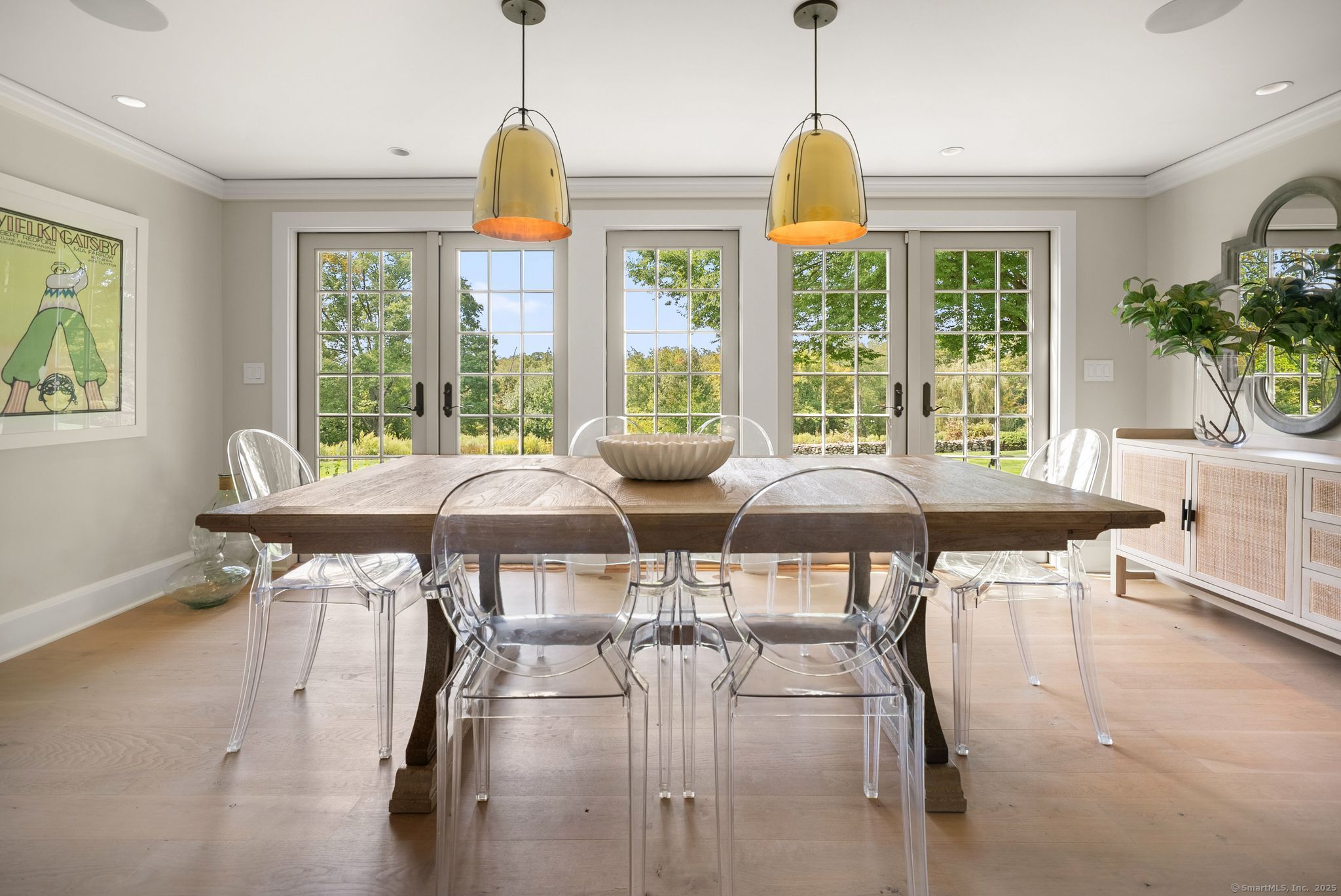 2281 Redding Road Fairfield, CT 06824 - Photo 4 of 40 a view of a dining room with furniture window and outside view