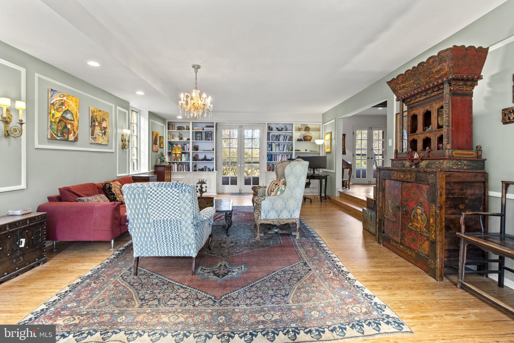 437 Crescent Road Wyncote, PA 19095 - Photo 20 of 53 French doors lead to back patio