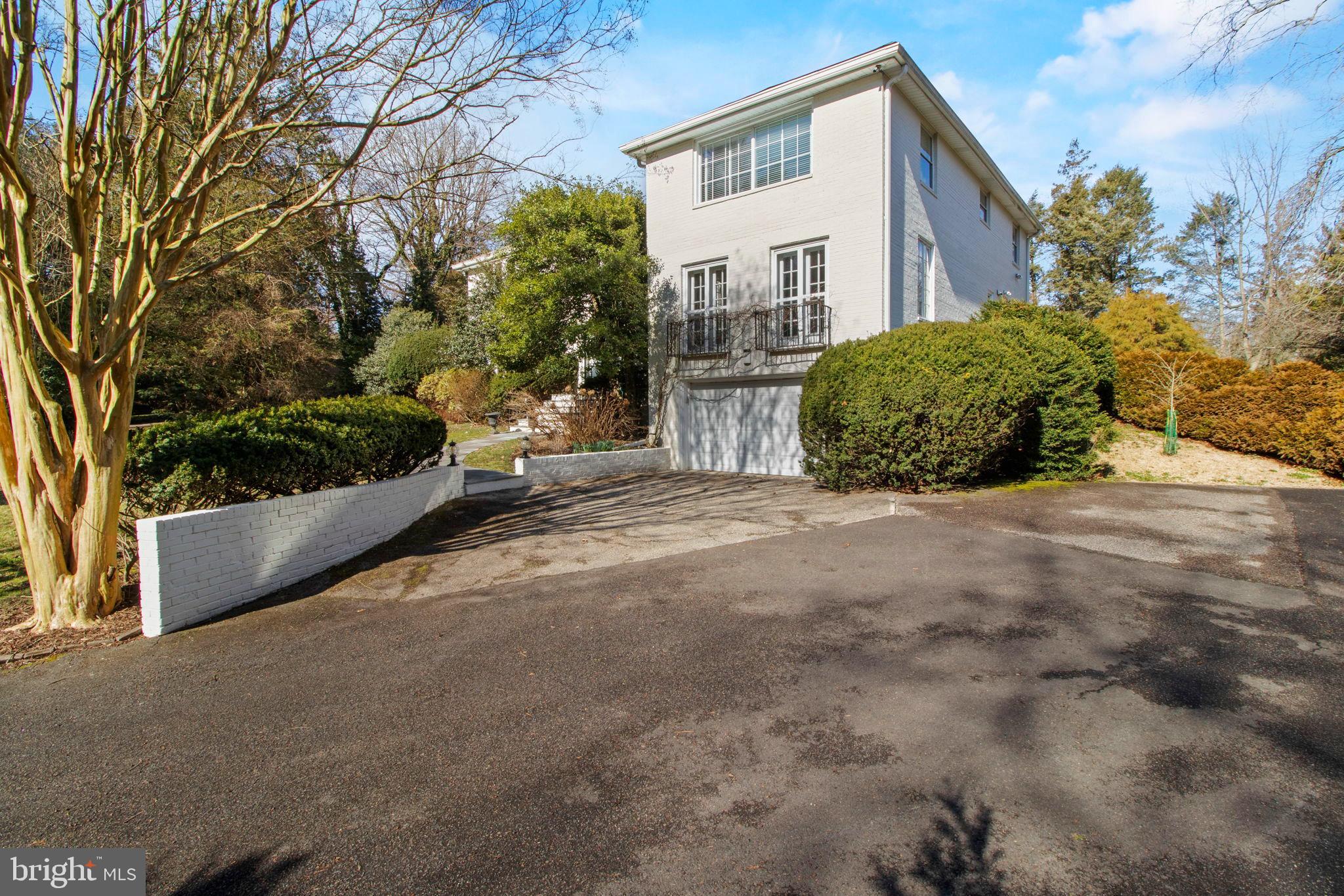 437 Crescent Road Wyncote, PA 19095 - Photo 3 of 53 Driveway fits six cars and leads to garage