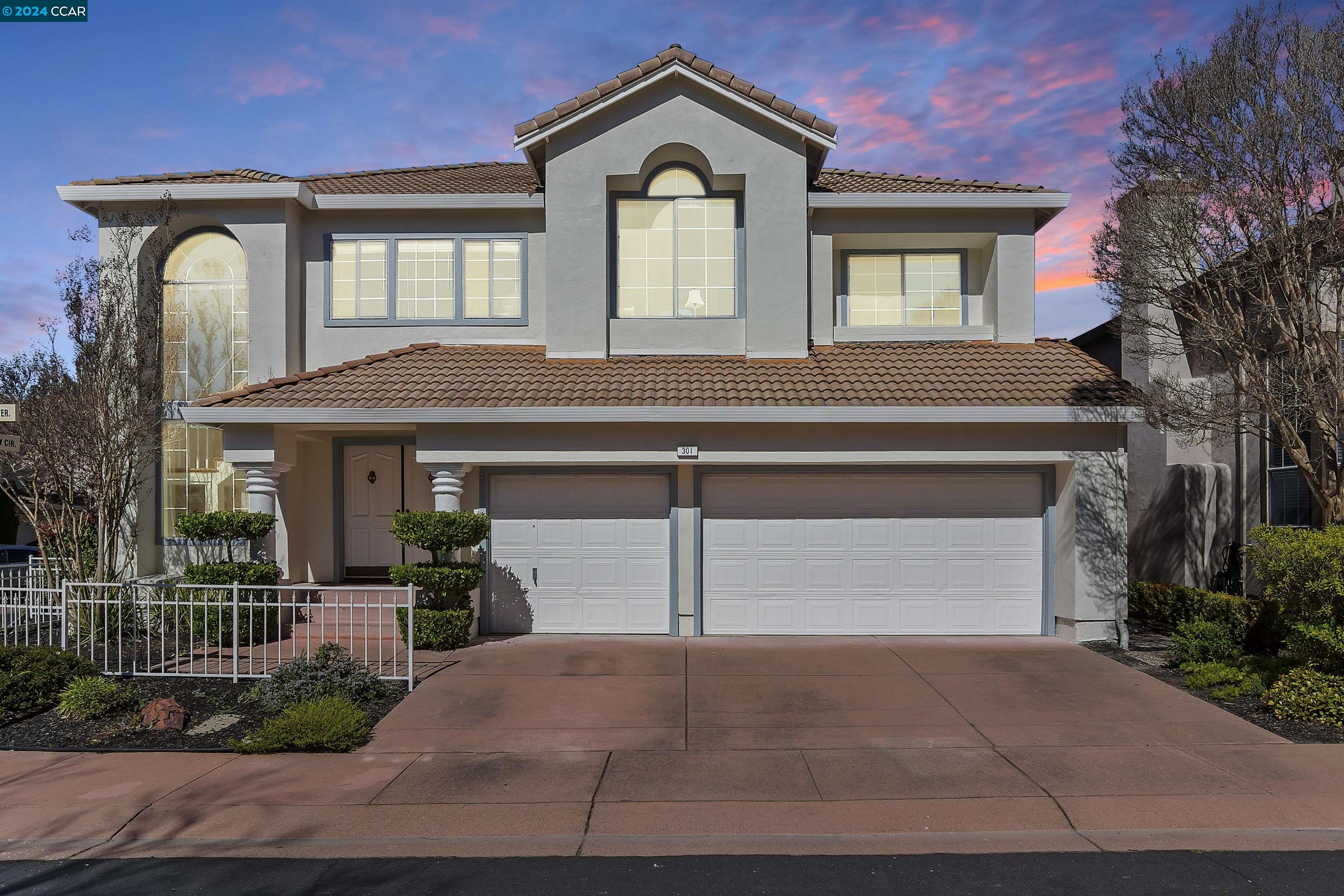 301 Winged Terrace San Ramon, CA 94582 - Photo 1 of 1 a front view of a house with garden
