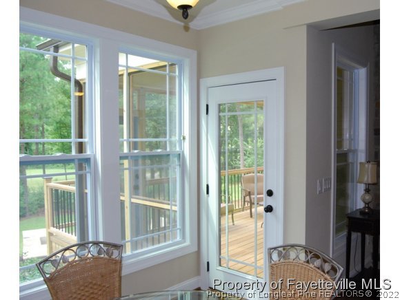 46 Spring Pond Lane Spring Lake, NC 28390 - Photo 7 of 12 a view of a balcony from a living room