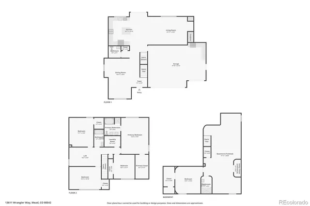 $689,900 | 13611 Wrangler Way, Mead, CO 80542