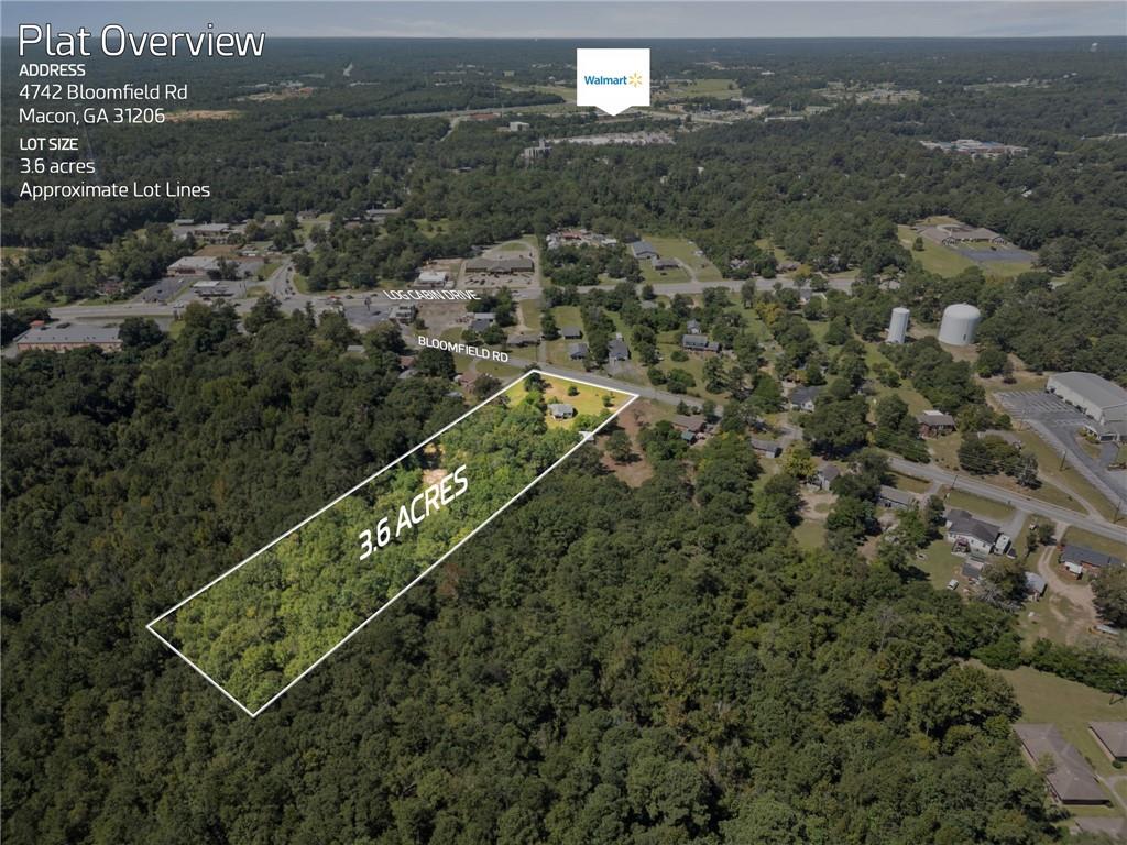 4742 Bloomfield Road Macon, GA 31206 - Photo 5 of 18 an aerial view of a city