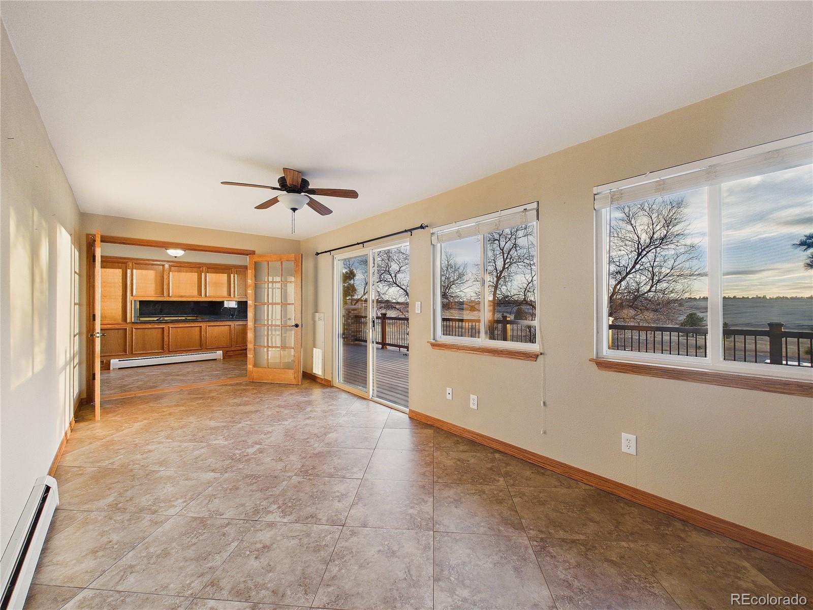 6423 Arrowhead Trail Elizabeth, CO 80107 - Photo 17 of 46 a view of an empty room with a window