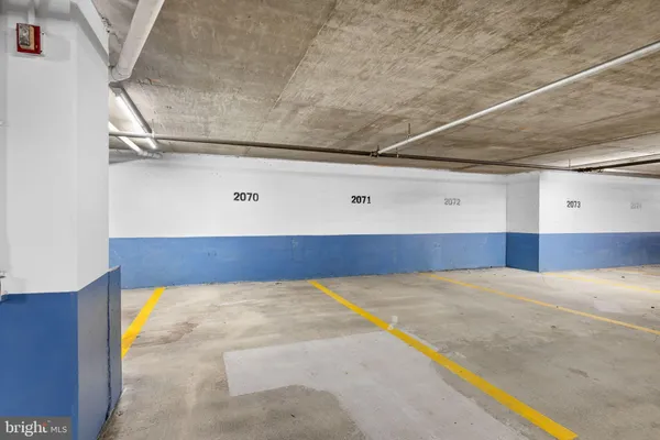a view of a air conditioner in an empty room