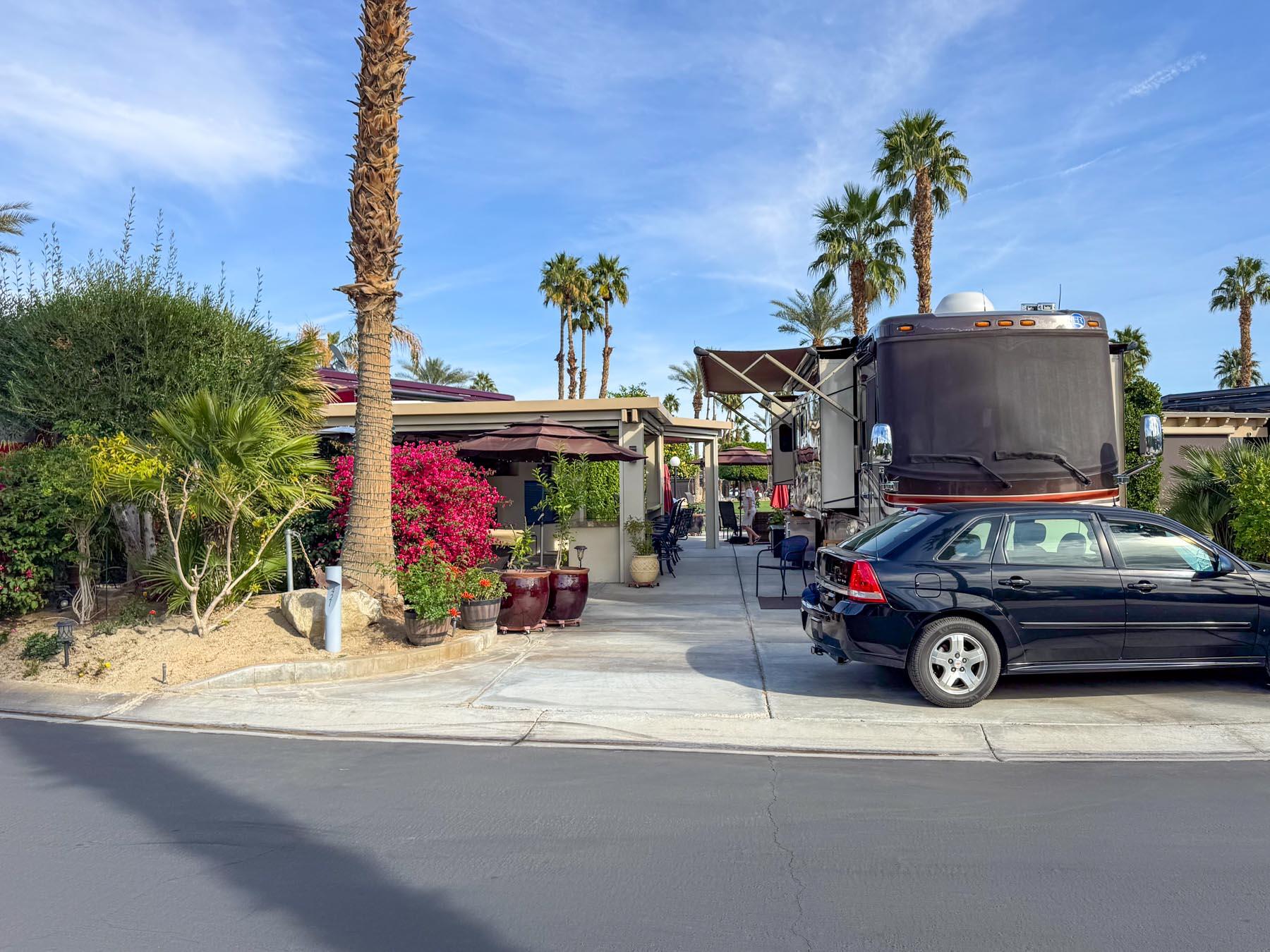 80394 Ave 48, Unit 421 Indio, CA 92201 - Photo 31 of 33 a car parked in front of a building