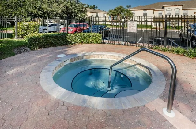 a view of a swimming pool