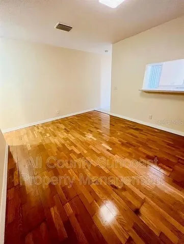 a view of empty room