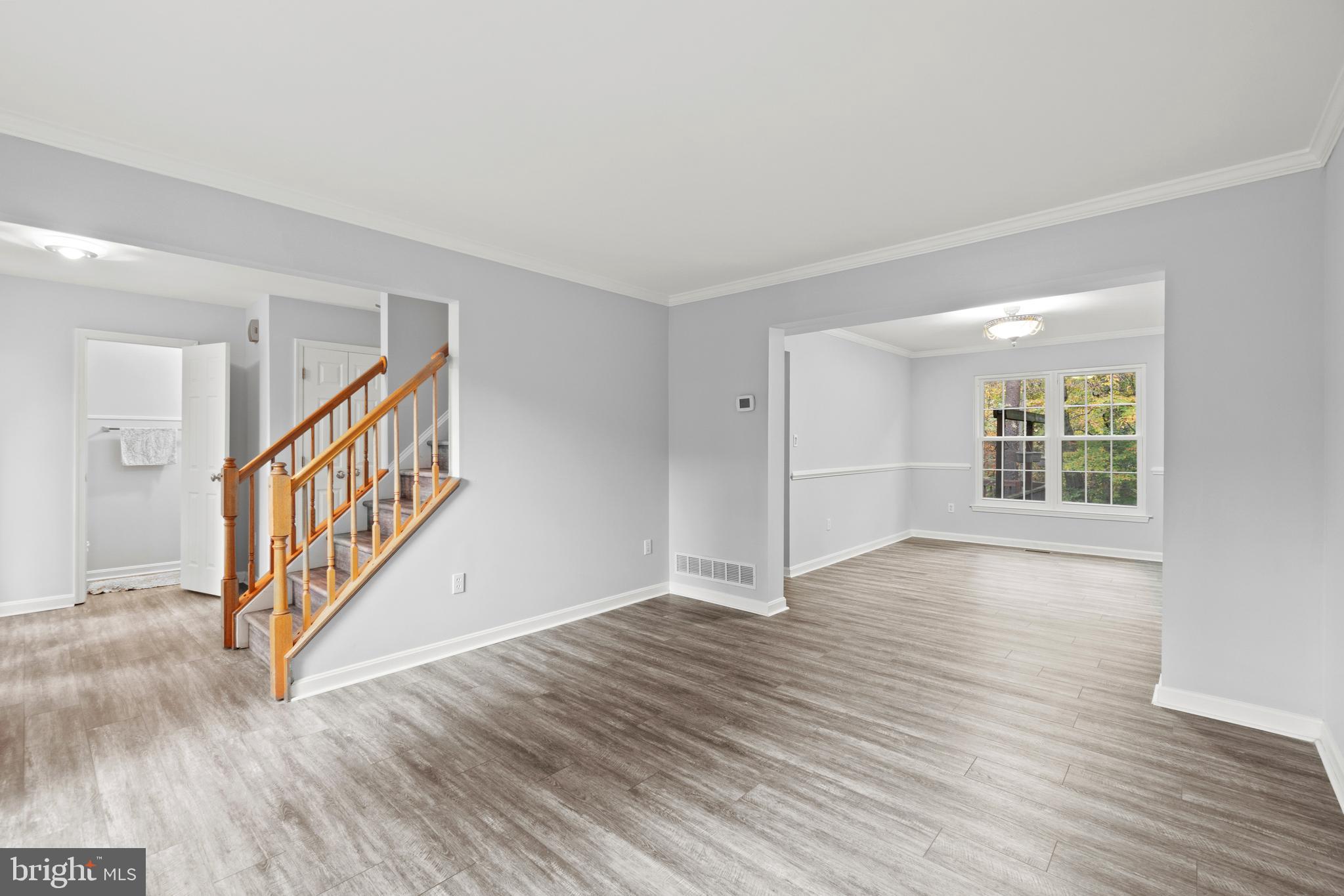 616 Shipley Road Linthicum Heights, MD 21090 - Photo 3 of 40 Open concept dining/living room combination.