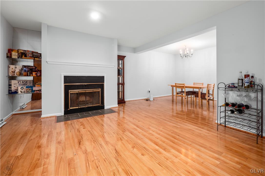 152 Springhouse Road Allentown, PA 18104 - Photo 9 of 23 Family room with fireplace