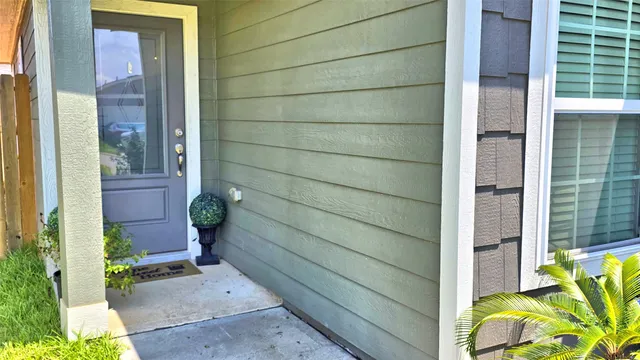 a house with a outdoor space