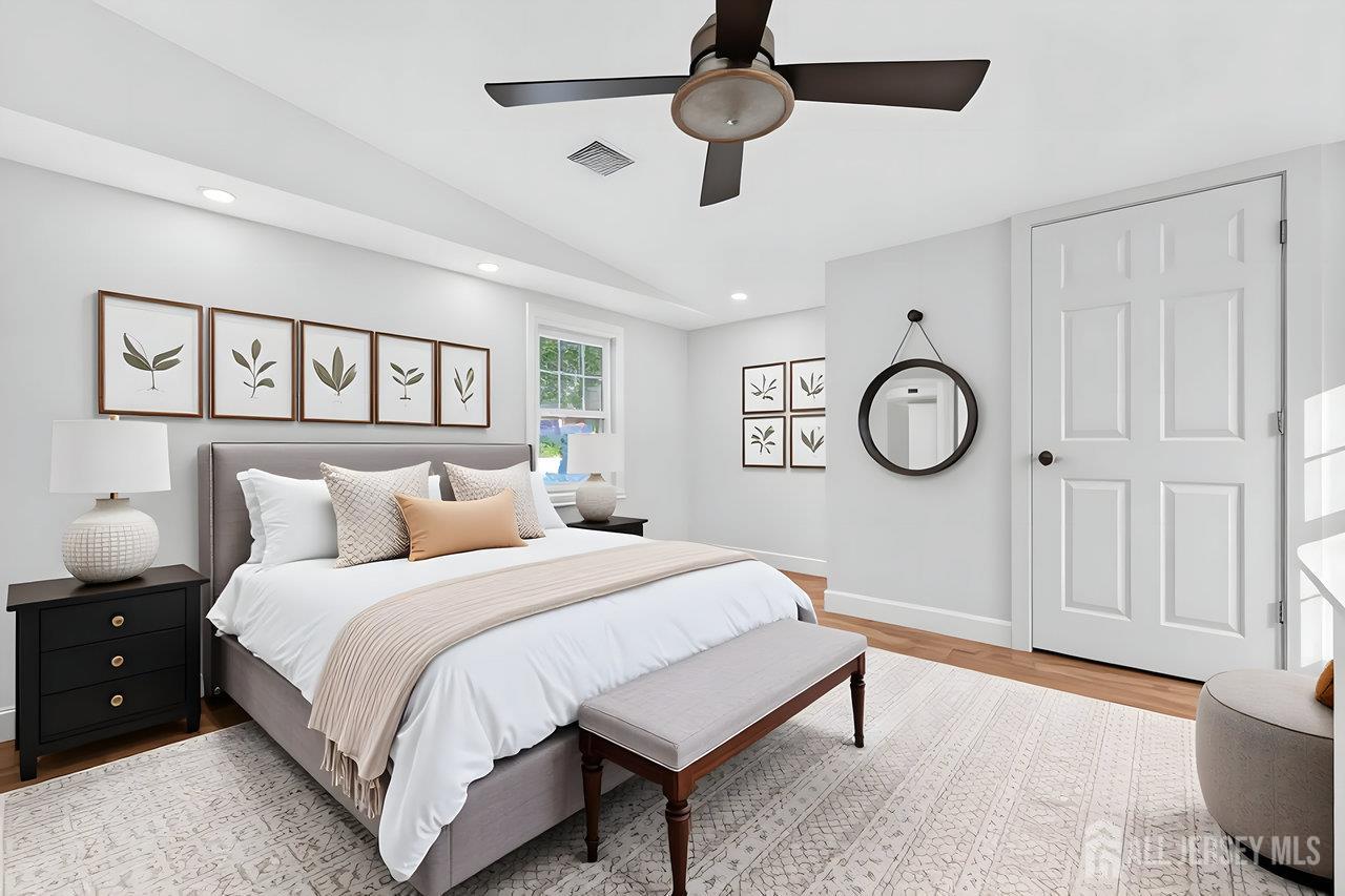 28 Old Clinton Road Flemington, NJ 08822 - Photo 17 of 39 a bedroom with a large bed and a window