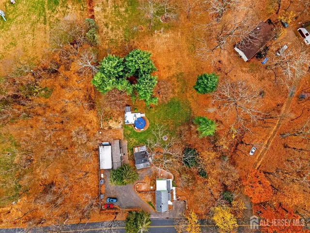 a view of city and mountain