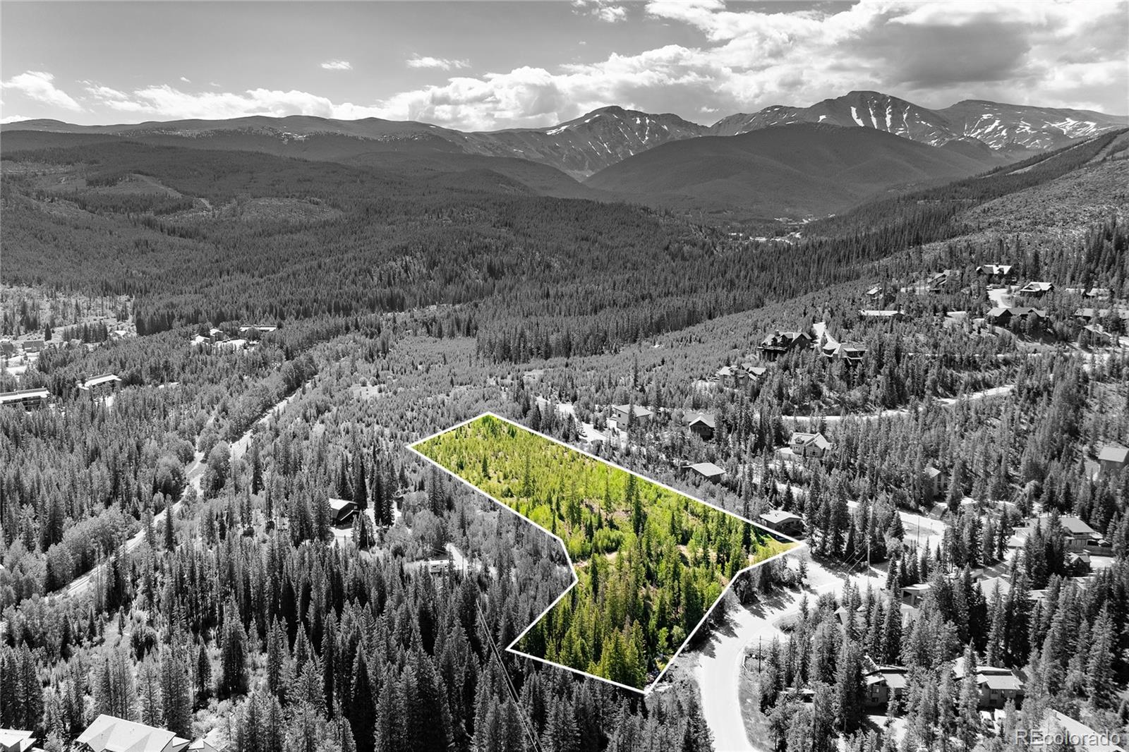 100 Arapahoe Road Winter Park, CO 80482 - Photo 16 of 34 a view of a yard with wooden fence