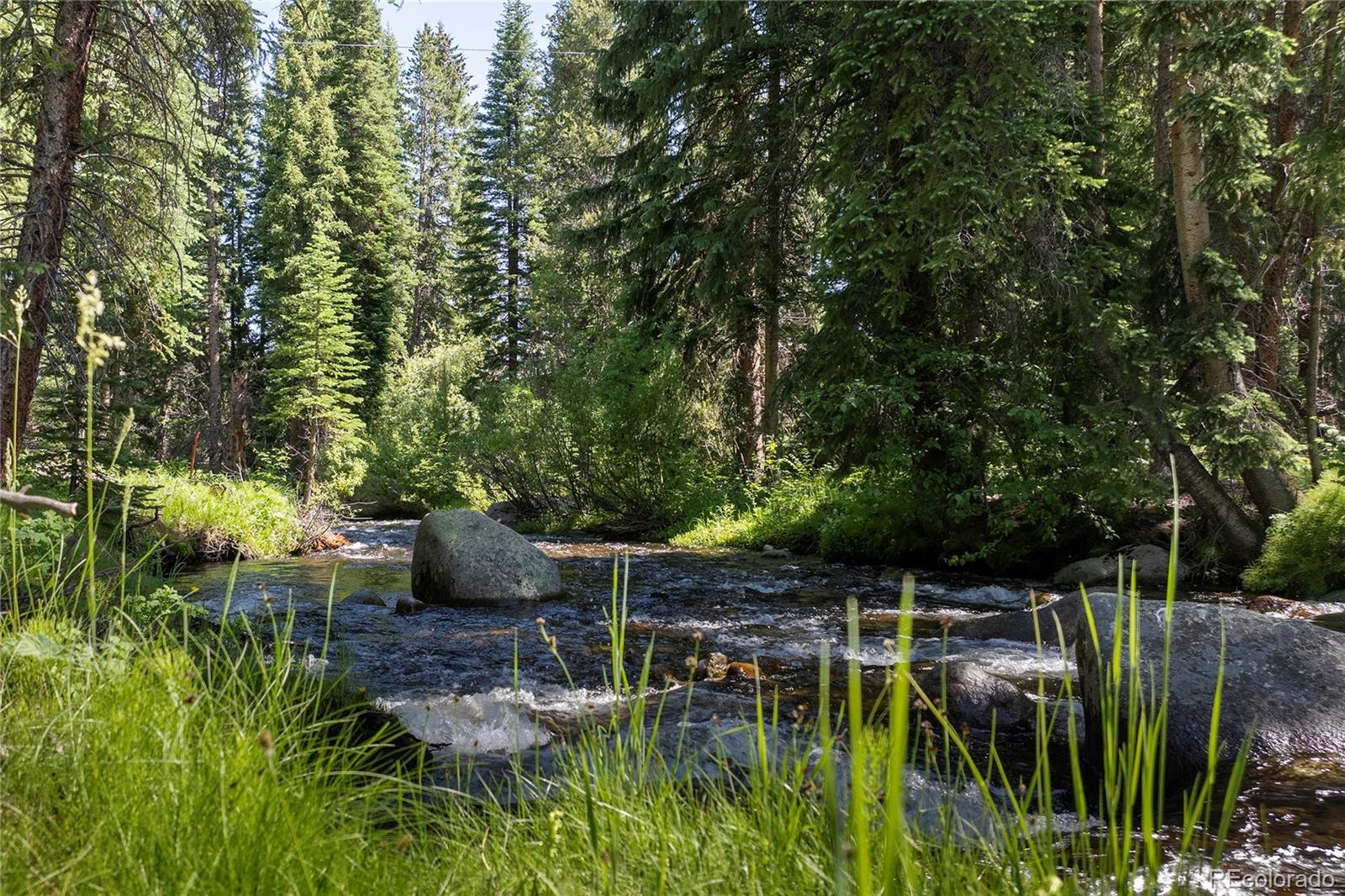 100 Arapahoe Road Winter Park, CO 80482 - Photo 5 of 34 a view of backyard with seating area and green space