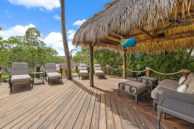 a view of deck with patio