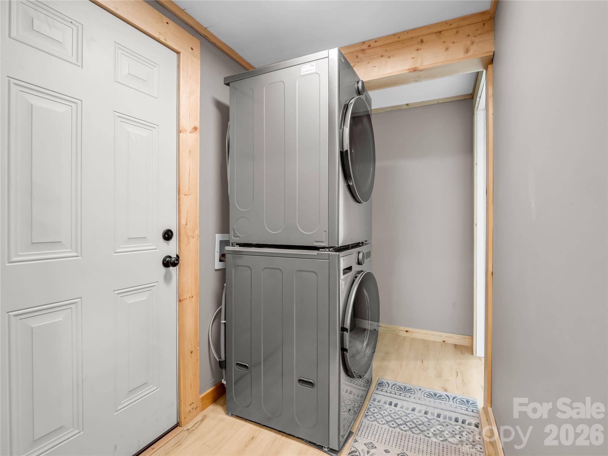 755 Depriest Road Bostic, NC 28018 - Photo 17 of 38 a utility room with mirror and tiles