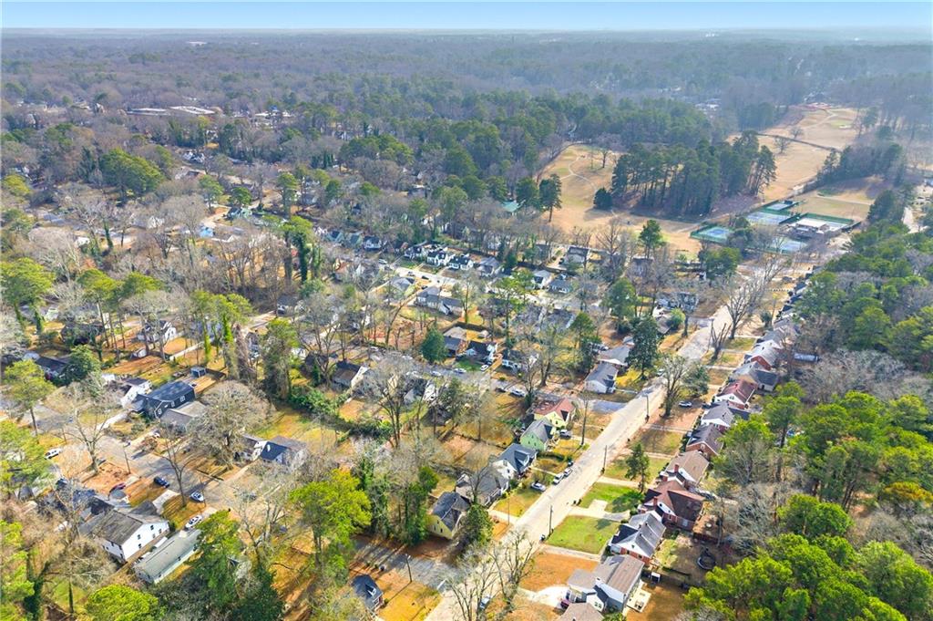 1779 North Olympian Way Southwest Atlanta, GA 30310 - Photo 47 of 48 an aerial view of multiple house