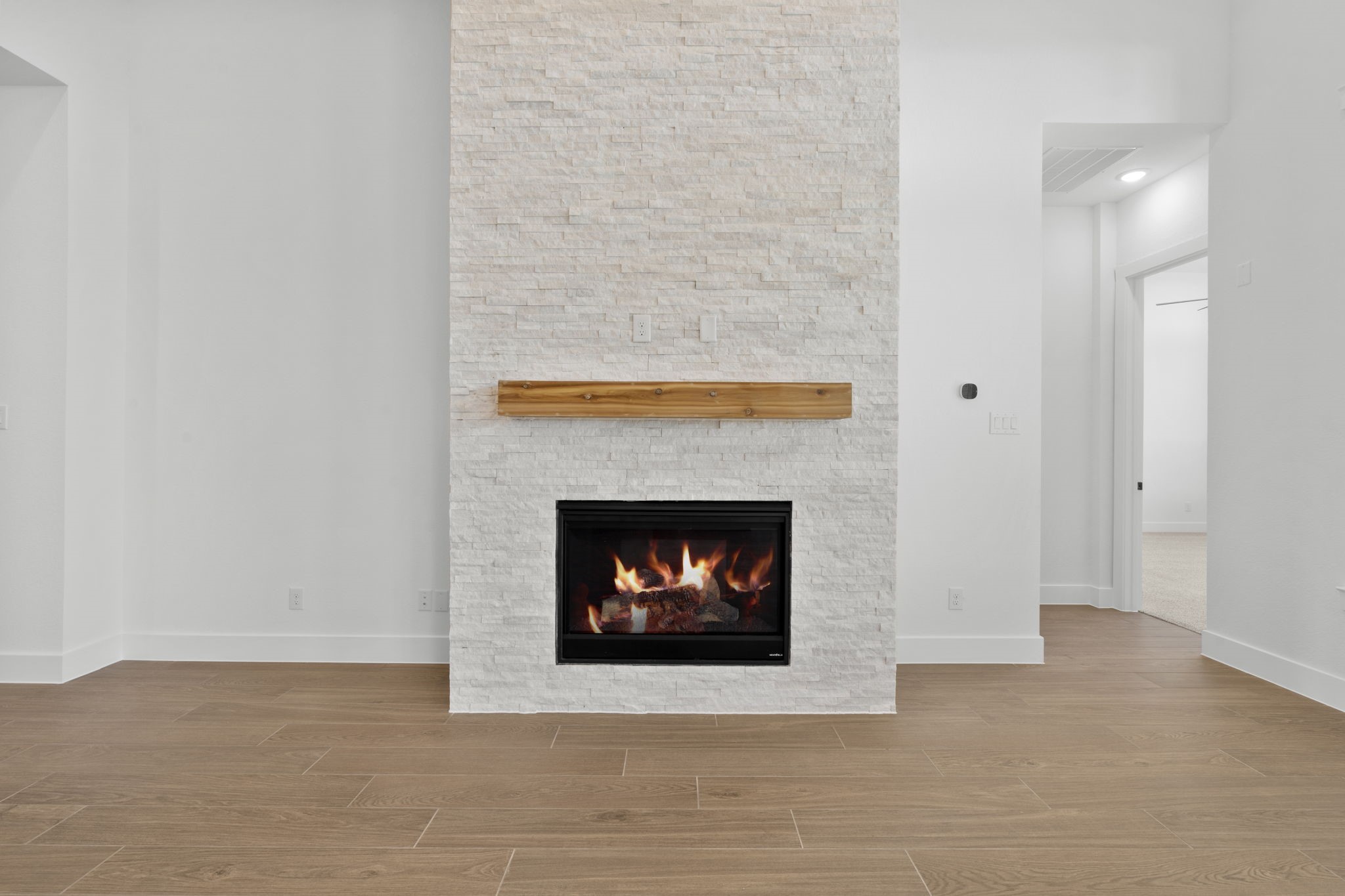 407 Blue River Trail Rosenberg, TX 77471 - Photo 19 of 45 a view of an empty room with a fireplace