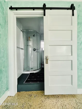 a view of a closet