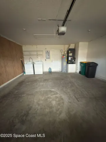 a view of a big room with wooden floor