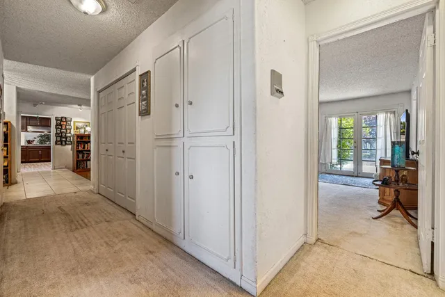 a bathroom with a sink and shower