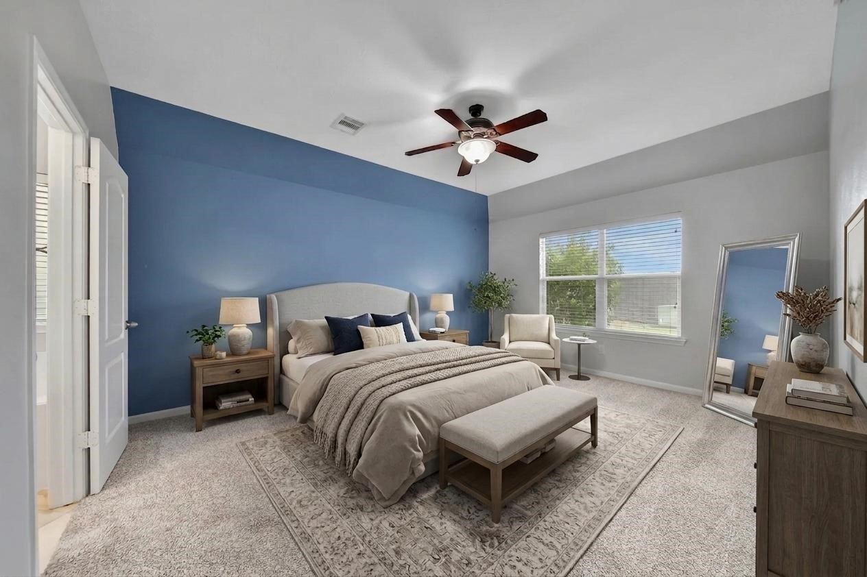 22534 Lavaca Ranch Lane Katy, TX 77449 - Photo 15 of 33 1st primary bedroom, downstairs