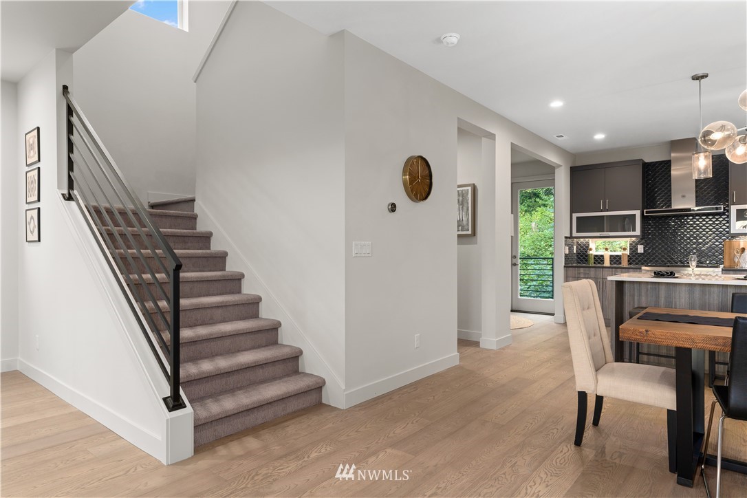 4558 22nd Avenue Southwest Seattle, WA 98106 - Photo 15 of 38 a view of entryway and kitchen