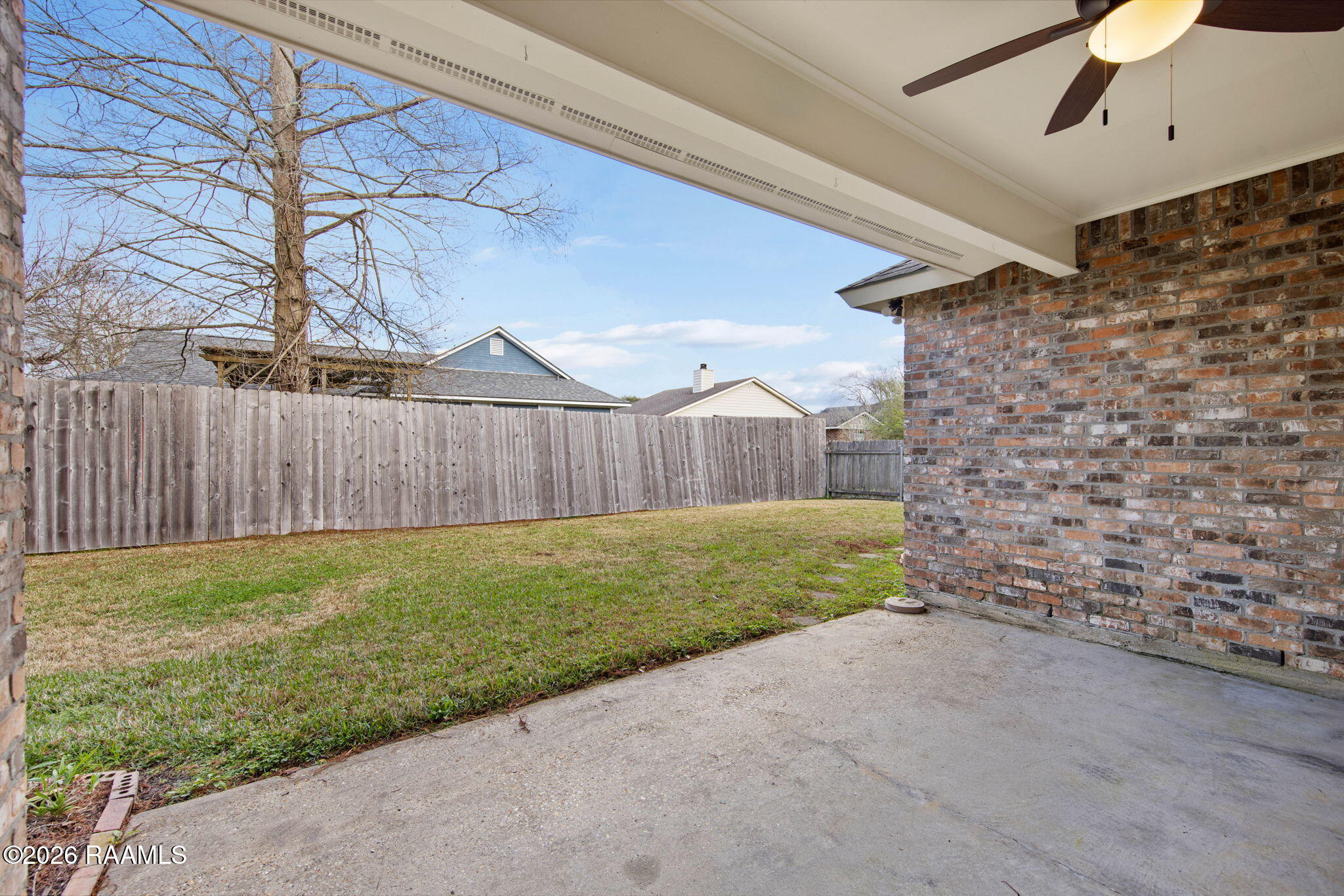 121 Pleasant View Drive Lafayette, LA 70503 - Photo 24 of 26 Back patio View