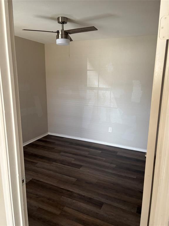 1733 Crest Grove Drive Arlington, TX 76012 - Photo 7 of 8 a view of a small space with wooden floor and closet