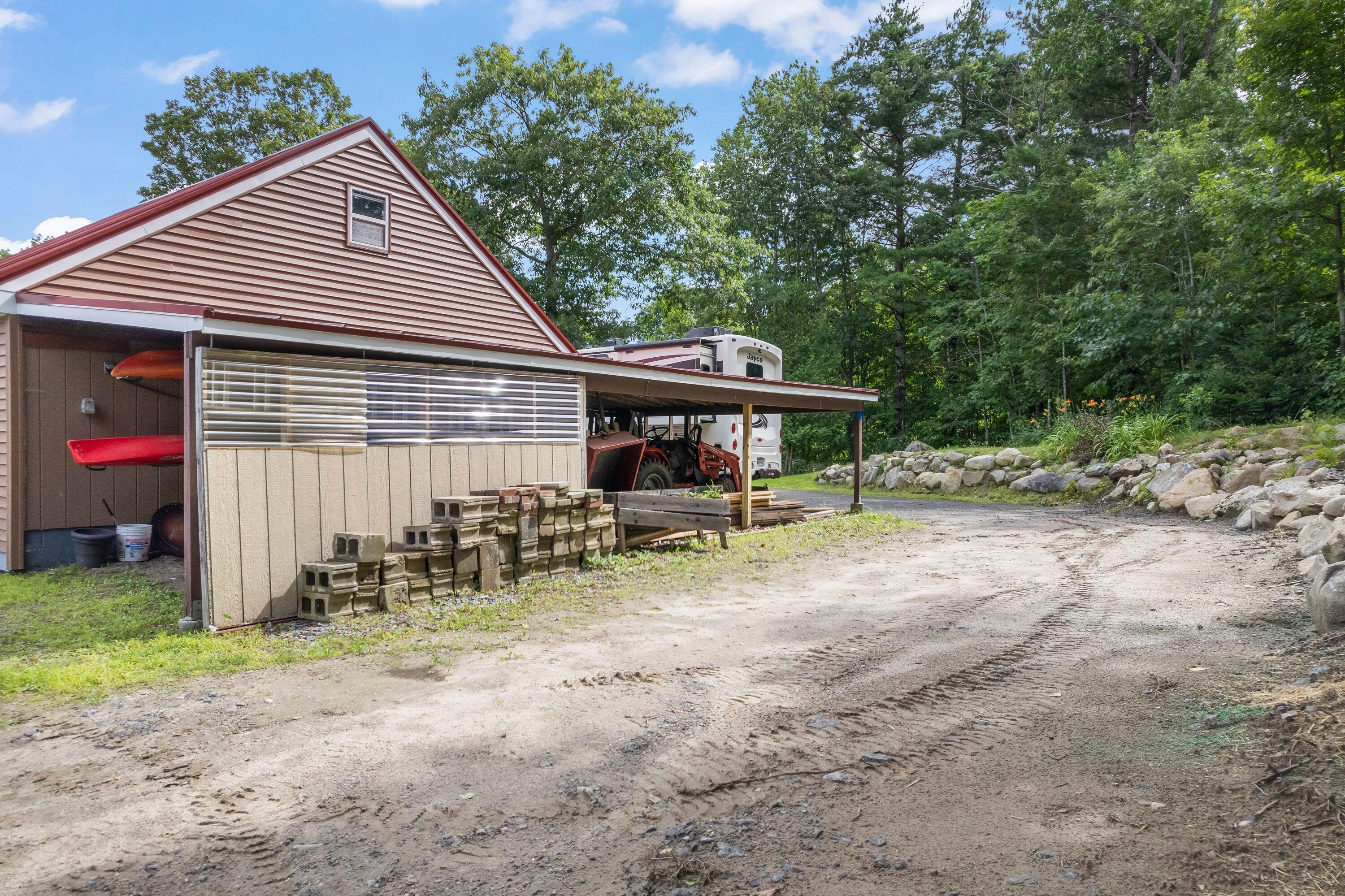 85 North Saunders Road Greene, ME 04236 - Photo 39 of 70 Rear exterior of Garage