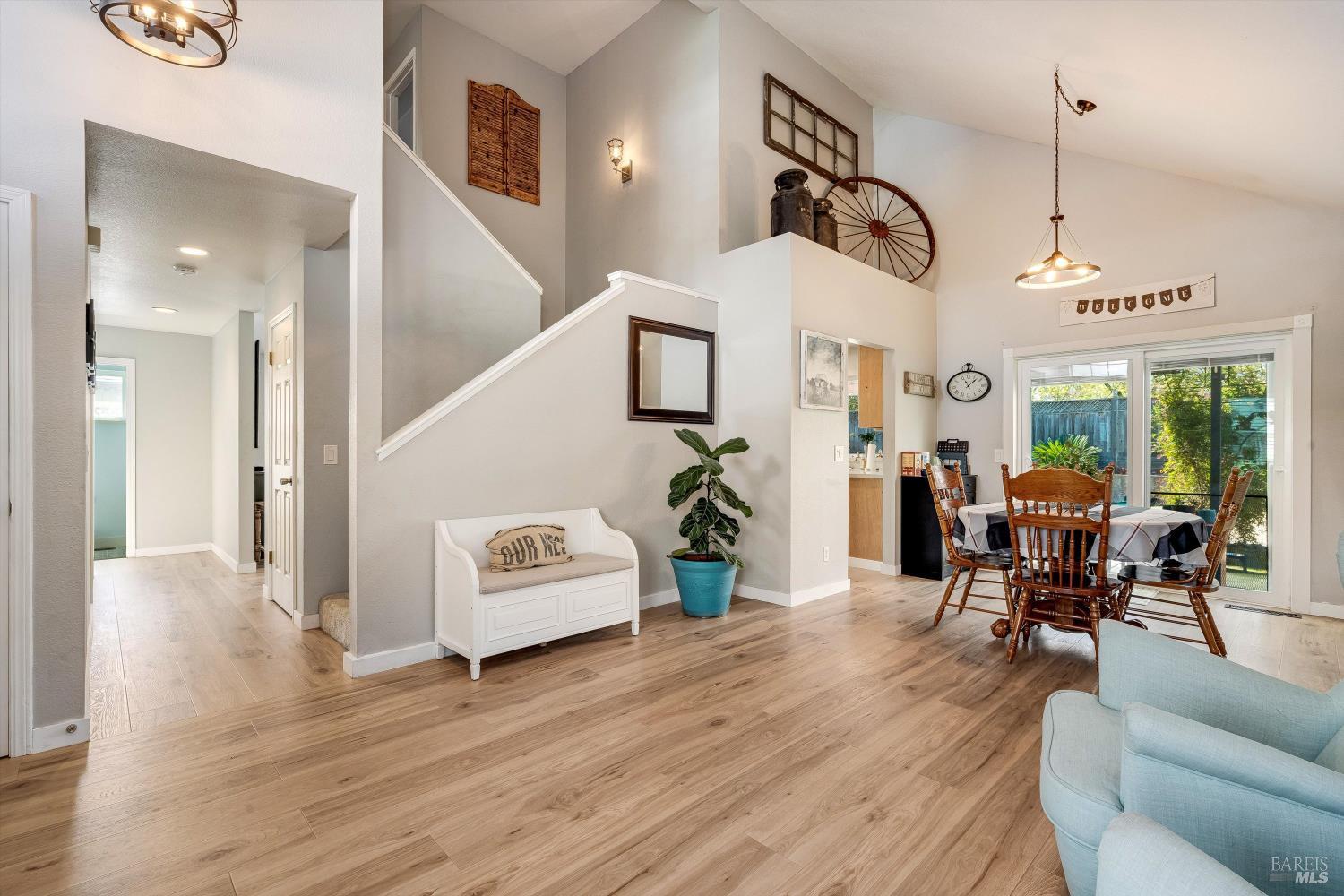 532 Walten Way Windsor, CA 95492 - Photo 19 of 65 a view of a livingroom with furniture and hardwood floor