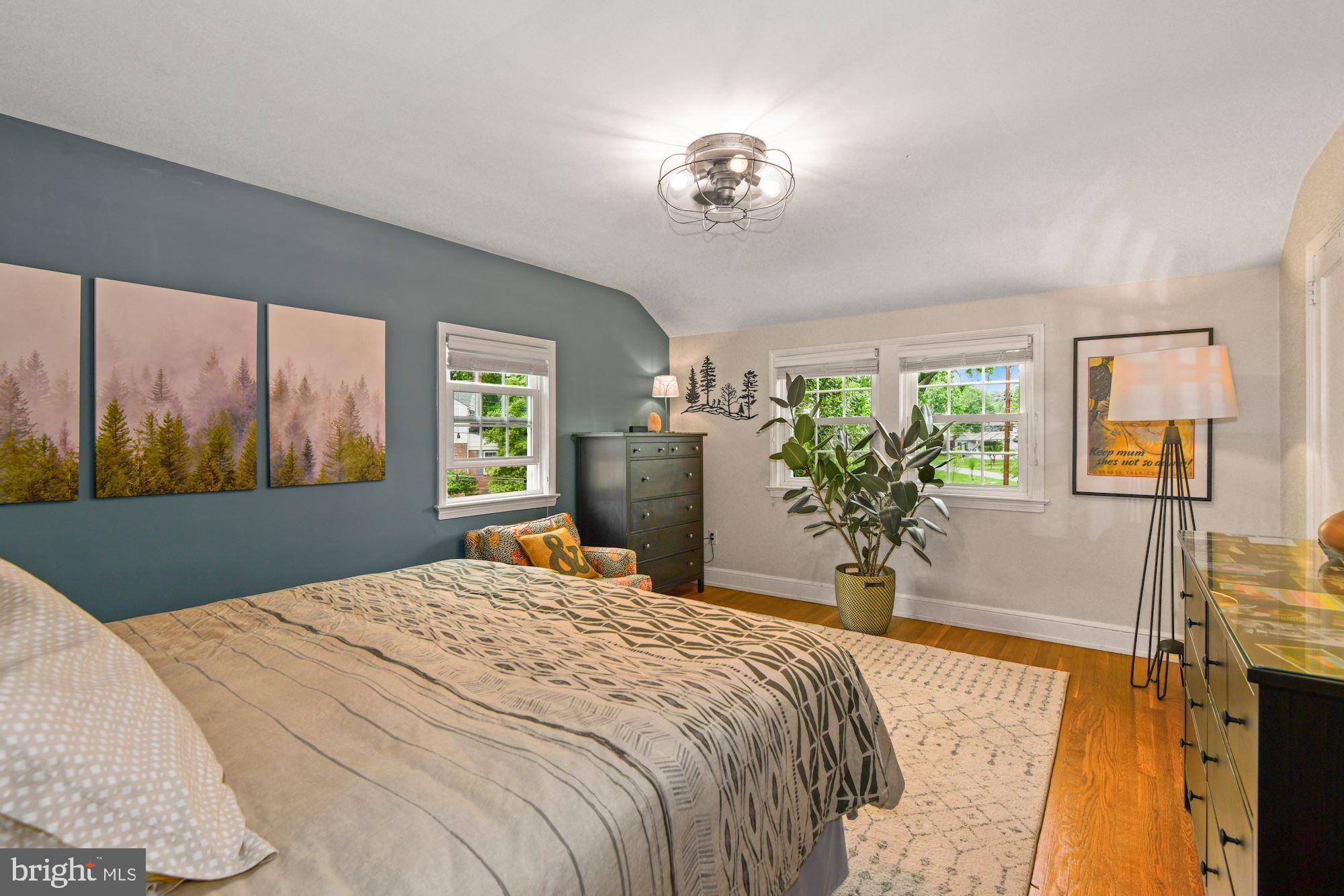 2100 Plyers Mill Road Silver Spring, MD 20902 - Photo 20 of 34 Primary Bedroom with ceiling fan